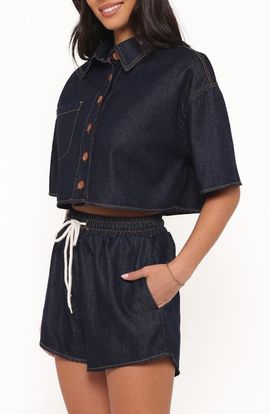 Petal & Pup Petal & Pup Bels Short Sleeve Shirt & Shorts Set