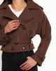 Petal & Pup Petal & Pup Charlie Cropped Trench Coat - 5