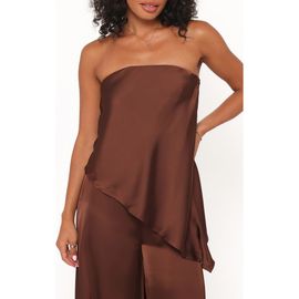 Petal & Pup Petal & Pup Charmer Asymmetric Strapless Top