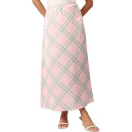 Petal & Pup Petal & Pup Clarissa Windowpane Check Skirt