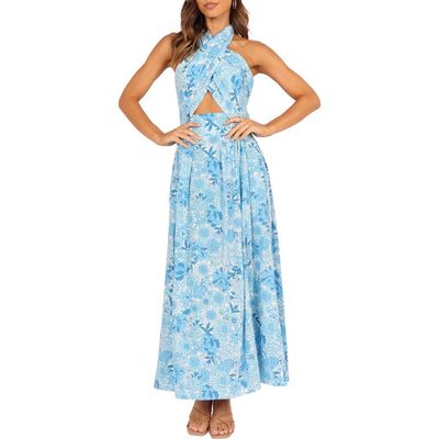 Petal & Pup Petal & Pup Clover Cotton Blend Maxi Dress