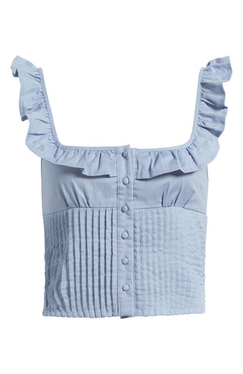 Petal & Pup Petal & Pup Dervla Pintuck Ruffle Tank