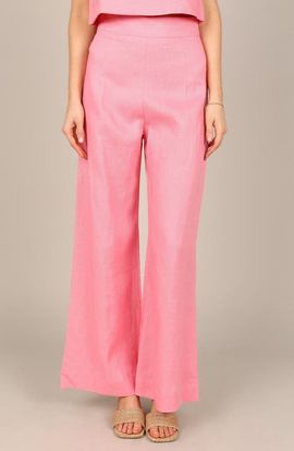 Petal & Pup Petal & Pup Devlin Wide Leg Linen Pants