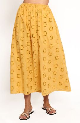 Petal & Pup Petal & Pup Dillon Cotton Eyelet Skirt