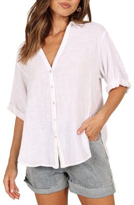Petal & Pup Petal & Pup Dion Linen Shirt