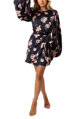Petal & Pup Petal & Pup Emillia Floral Print Long Sleeve Minidress