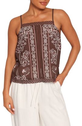 Petal & Pup Petal & Pup Erina Eyelet Detail Tank