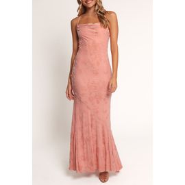 Petal & Pup Petal & Pup Floral Velvet Burnout Maxi Dress