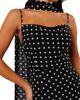 Petal & Pup Petal & Pup Francesca Dot Midi Dress & Scarf - 3