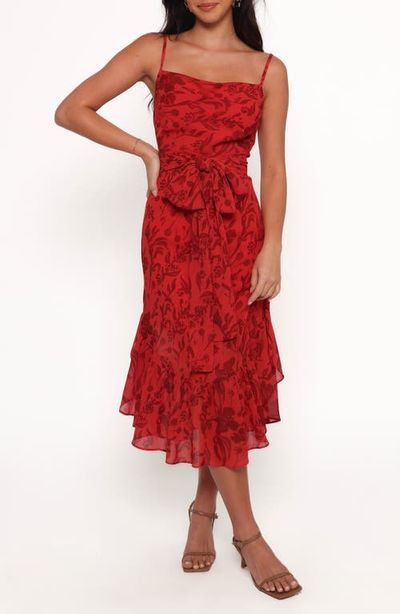 Petal & Pup Petal & Pup Francesca Floral Midi Cocktail Dress