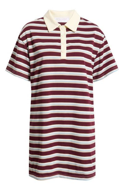 Petal & Pup Petal & Pup Gordie Stripe Polo Dress