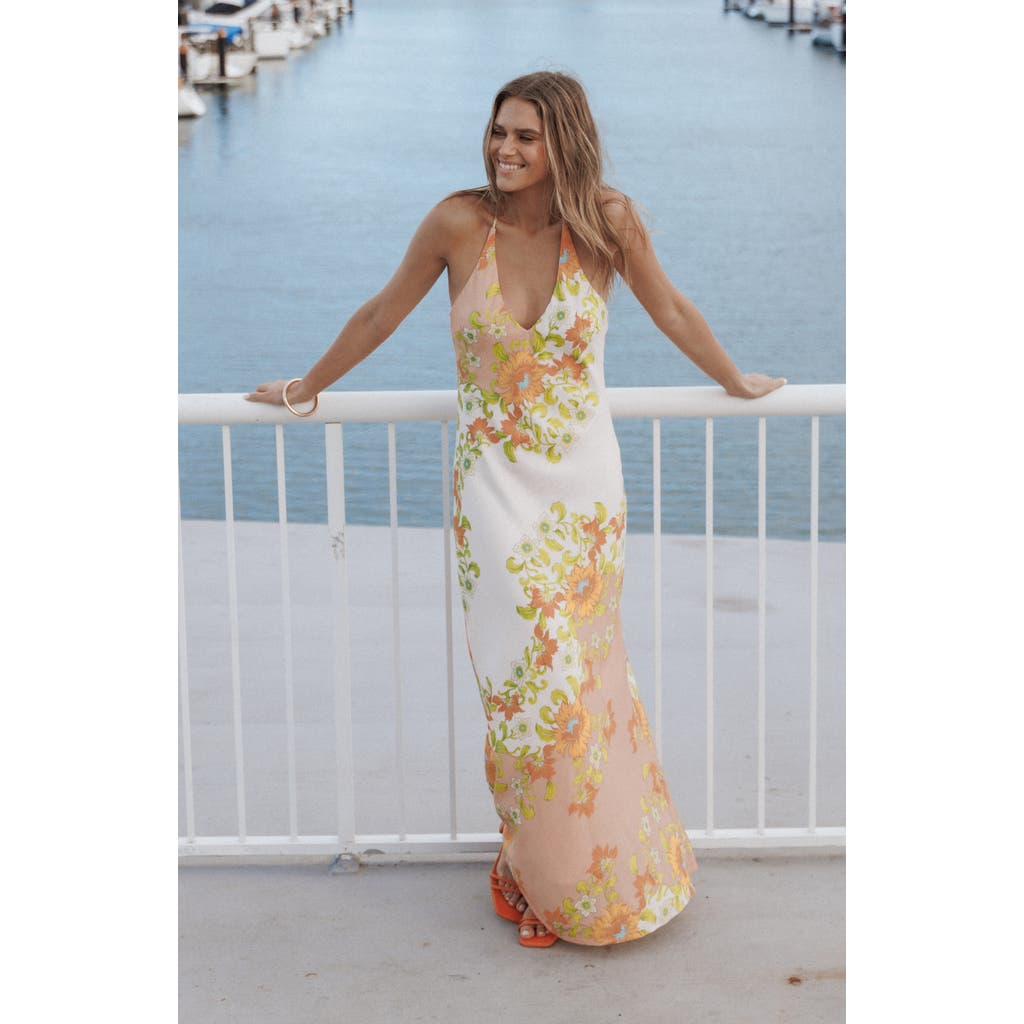 Petal & Pup Petal & Pup Haruki Floral Racerback Maxi Dress