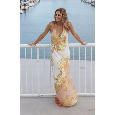 Petal & Pup Petal & Pup Haruki Floral Racerback Maxi Dress