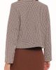 Petal & Pup Petal & Pup Harvie Houndstooth Cropped Trucker Jacket - 4
