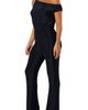 Petal & Pup Petal & Pup Heather Sparkle One-Shoulder Jumpsuit - 3