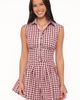 Petal & Pup Petal & Pup Helen Button Front Romper - 4