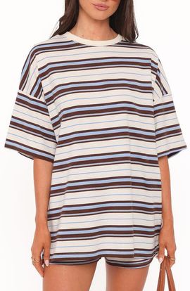 Petal & Pup Petal & Pup Hellen 2-Piece Striped Shorts Set