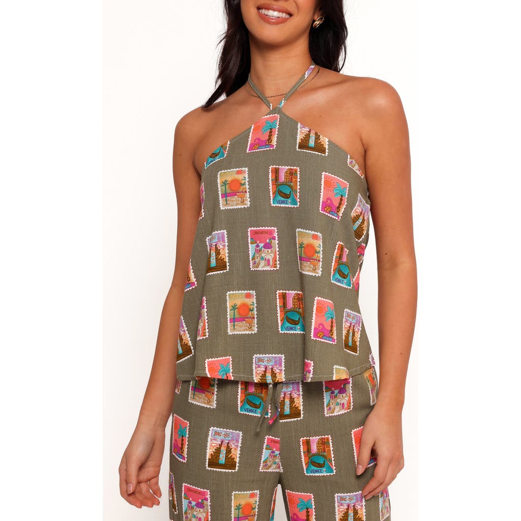 Petal & Pup Petal & Pup Henri Print Halter Top