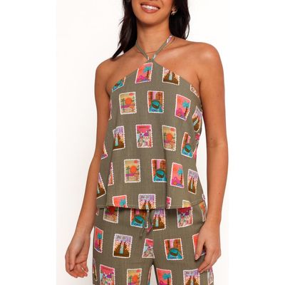 Petal & Pup Petal & Pup Henri Print Halter Top