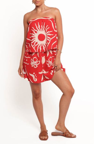 Petal & Pup Petal & Pup Herbie Strapless Romper