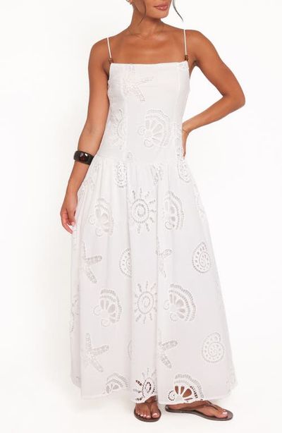 Petal & Pup Petal & Pup Hollywell Openwork Embroidered Maxi Dress