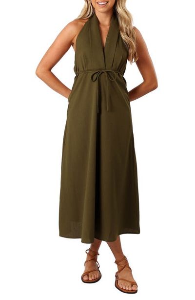 Petal & Pup Petal & Pup Ivy Halter Dress