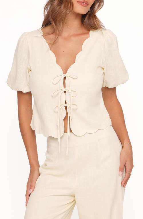 Petal & Pup Petal & Pup Jensen Scallop Hem Top