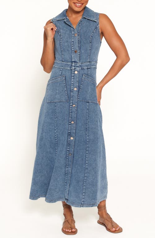 Petal & Pup Petal & Pup Jye Sleeveless Denim Maxi Dress