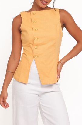 Petal & Pup Petal & Pup Kalyssa Asymmetric Vest