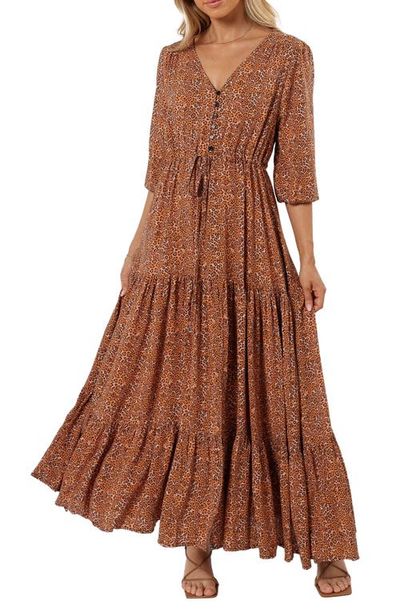 Petal & Pup Petal & Pup Kelda Tiered Maxi Dress