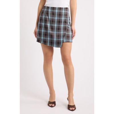 Petal & Pup Petal & Pup Kelly Faux Wrap Miniskirt