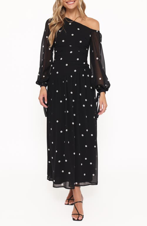 Petal & Pup Petal & Pup Levine One-Shoulder Maxi Dress