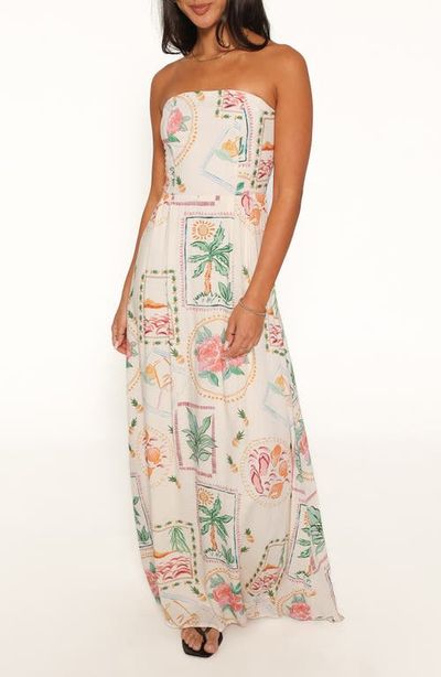 Petal & Pup Petal & Pup Lindon Strapless Maxi Dress