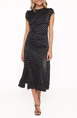 strapless open back dress PRETTYGARDEN Women's Long Sleeve Midi Sweater Dress Fall Crewneck Knit main image 1