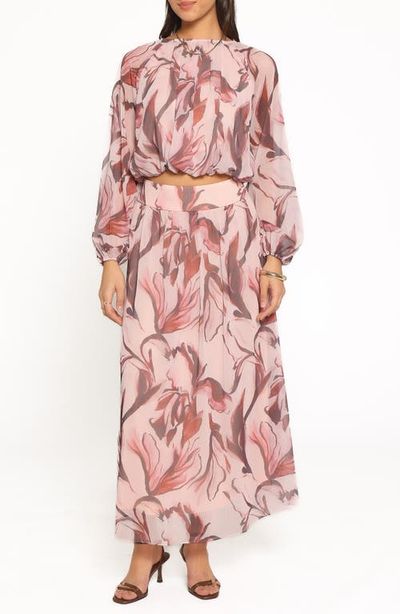 Petal & Pup Petal & Pup Lorei Chiffon Skirt Set