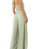 Petal & Pup Petal & Pup Mary Halter Crop Top & Wide Leg Pants - 2