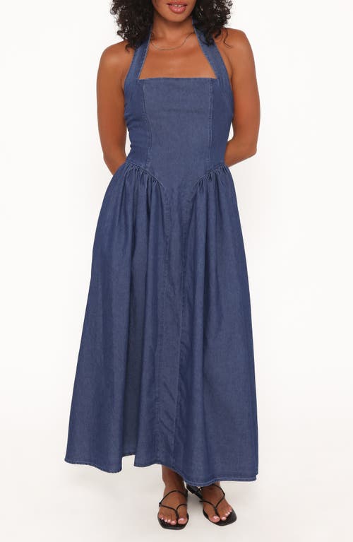 Petal & Pup Petal & Pup Milford Halter Neck Midi Dress