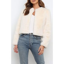 Petal & Pup Petal & Pup Minnie Faux Fur Jacket