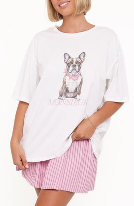 Petal & Pup Petal & Pup Monsieur Graphic Tee