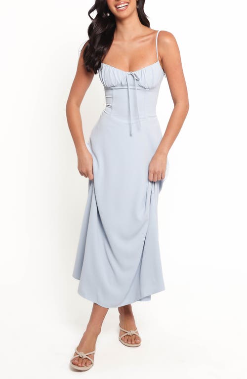 Petal & Pup Petal & Pup Nadina Lace Up Back Midi Dress