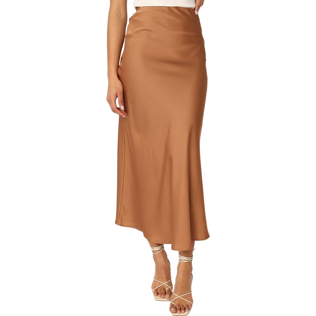Petal & Pup Petal & Pup Nellie Satin Maxi Skirt