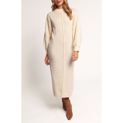 Petal & Pup Petal & Pup Odile Long Sleeve Maxi Sweater Dress