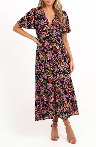 Petal & Pup Petal & Pup Owena Floral Midi Dress
