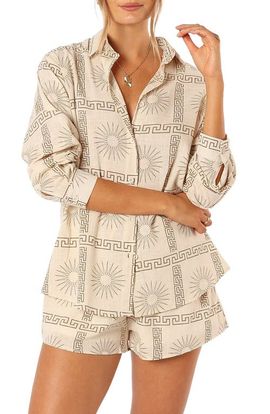 Petal & Pup Petal & Pup Penny Geo Print Top & Shorts