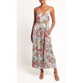 Petal & Pup Petal & Pup Riva Mixed Print Maxi Dress