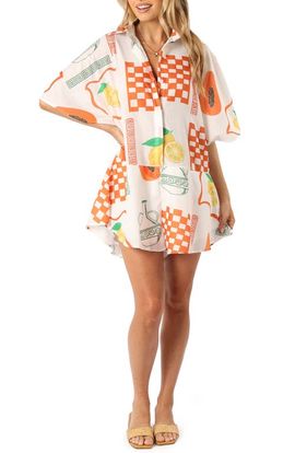 Petal & Pup Petal & Pup Sebastian Fruit Print Romper