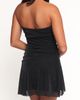 Petal & Pup Petal & Pup Seville Glitter Strapless Minidress - 2