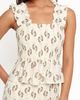 Petal & Pup Petal & Pup Sofia Peplum Top & Tiered Skirt Set - 5