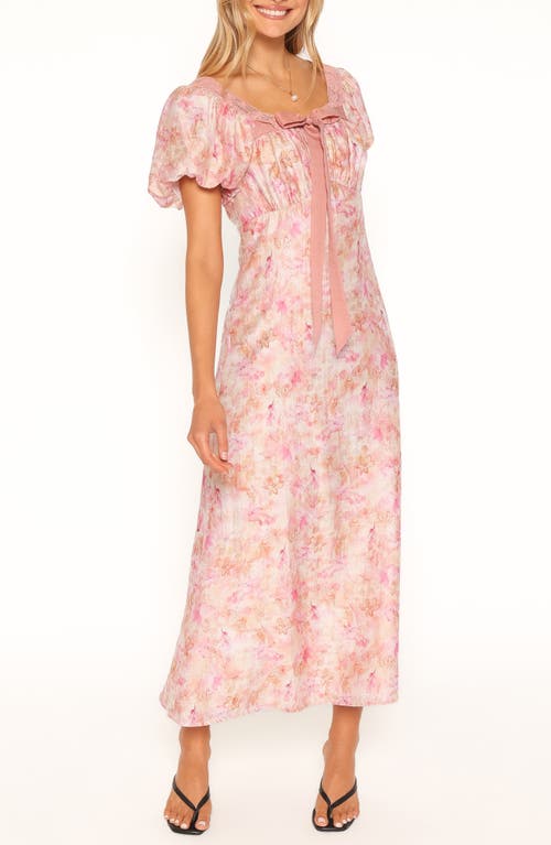 Petal & Pup Petal & Pup Therese Floral Puff Sleeve Midi Dress