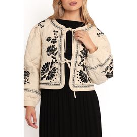 Petal & Pup Petal & Pup Vako Floral Quilted Jacket
